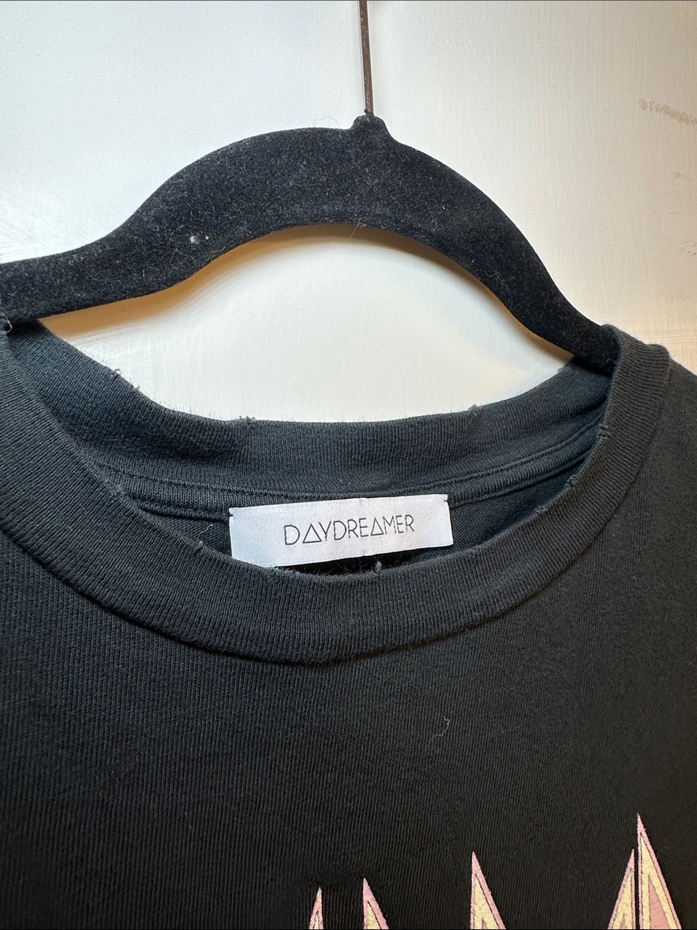 Daydreamer 'Def Leppard' Black Graphic Long Sleeve Tee - Picture 3 of 6